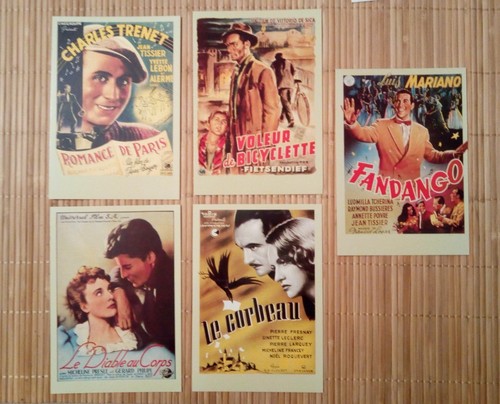 Carte postale cinéma films - carte,
