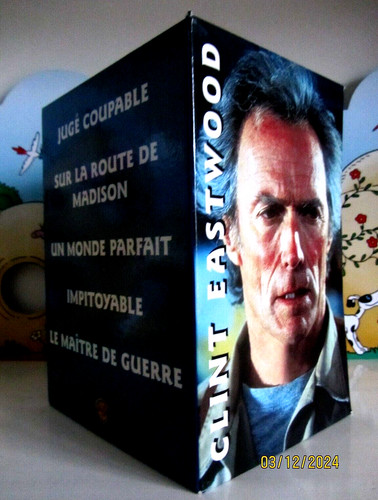 Clint eastwood coffret films - coffret,