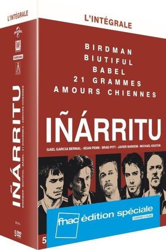 Dvd coffret inarritu films - dvd, 5