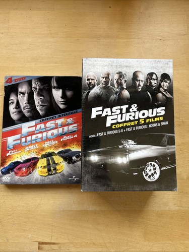 Coffret films fast furious - coffret, fast&furious