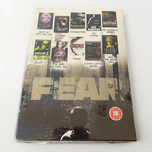 Fear dvd box set horror - fear,