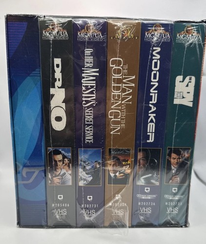James bond 007 vhs - vhs, lot